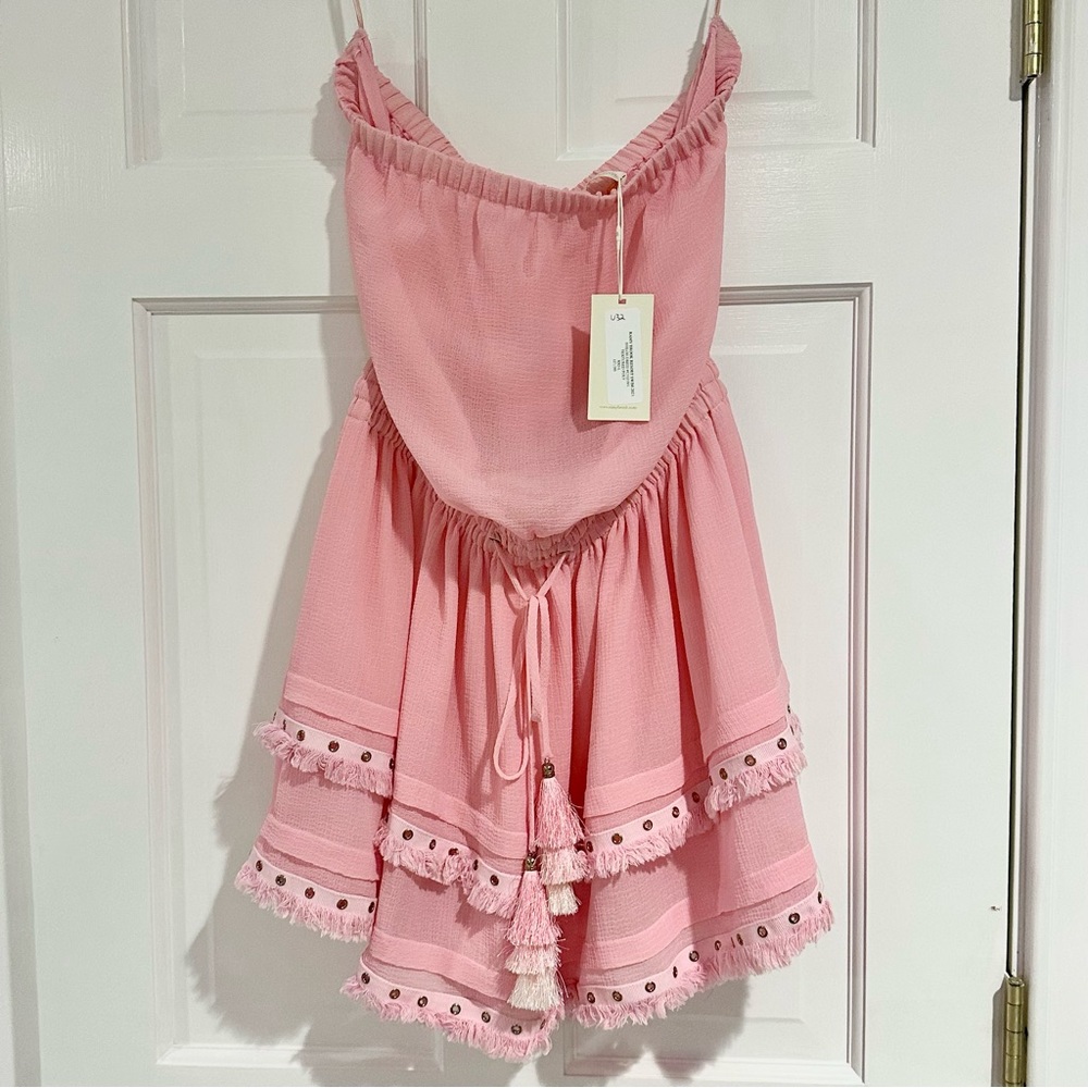 New With tags Ramy Brook Shiloh mini dress cover up - size small/med